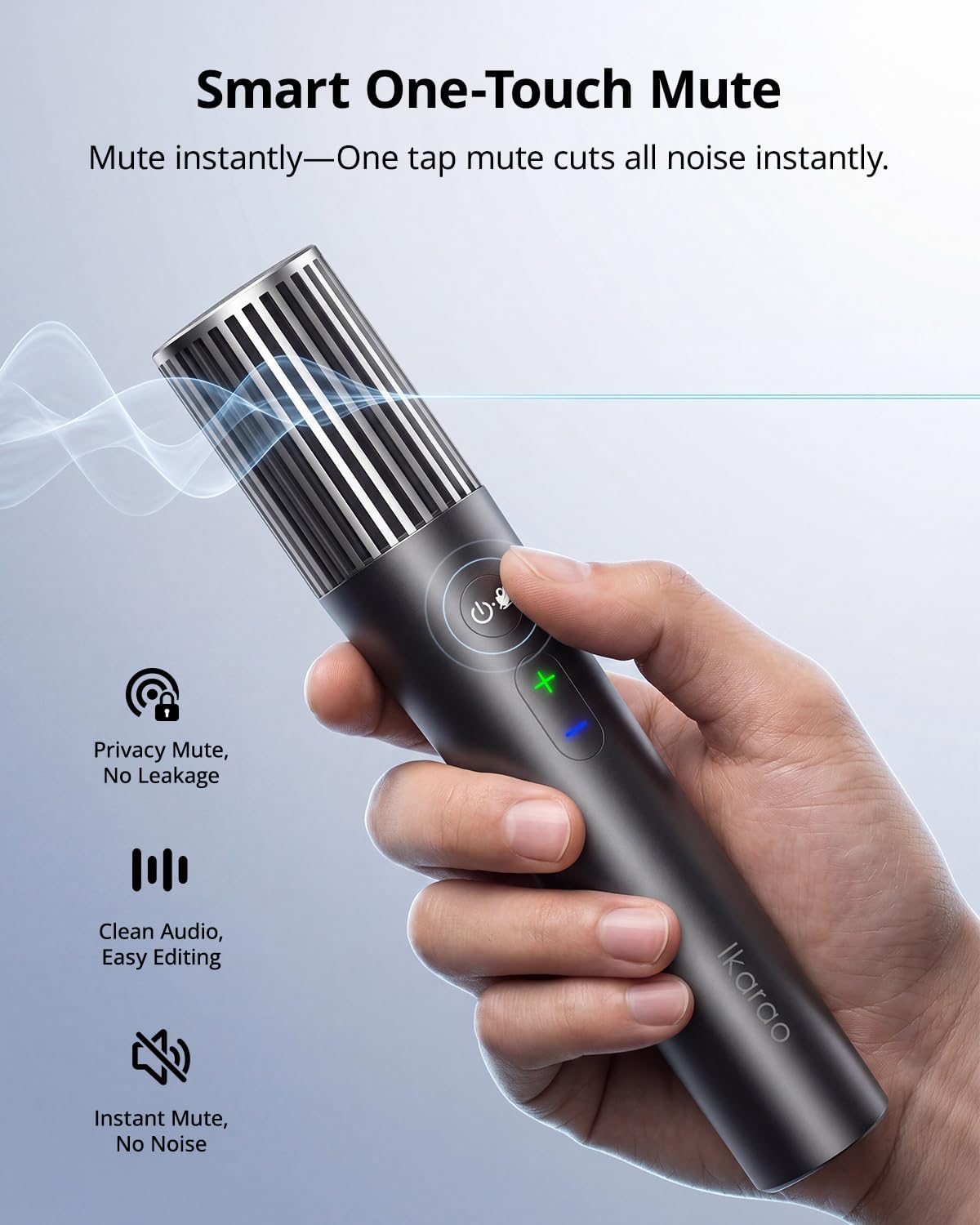 Ikarao MICBOX PRO UV self-cleaning microphone storage case